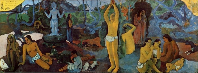 Paul Gauguin, De dónde venimos Quiénes somos Adónde vamos