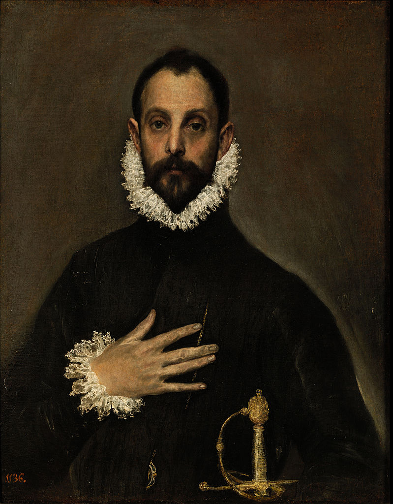 AUTORETRATO - El Greco