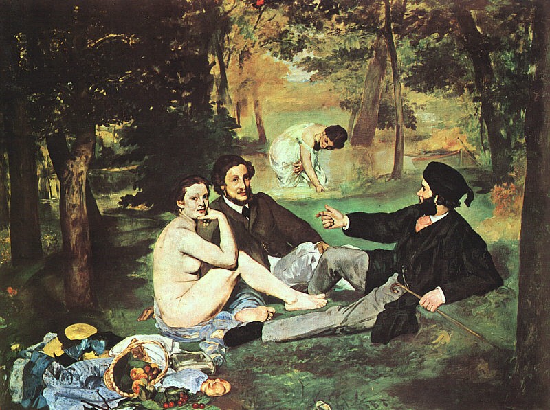  DESAYUNO SOBRE LA HIERBA - Edouard Manet