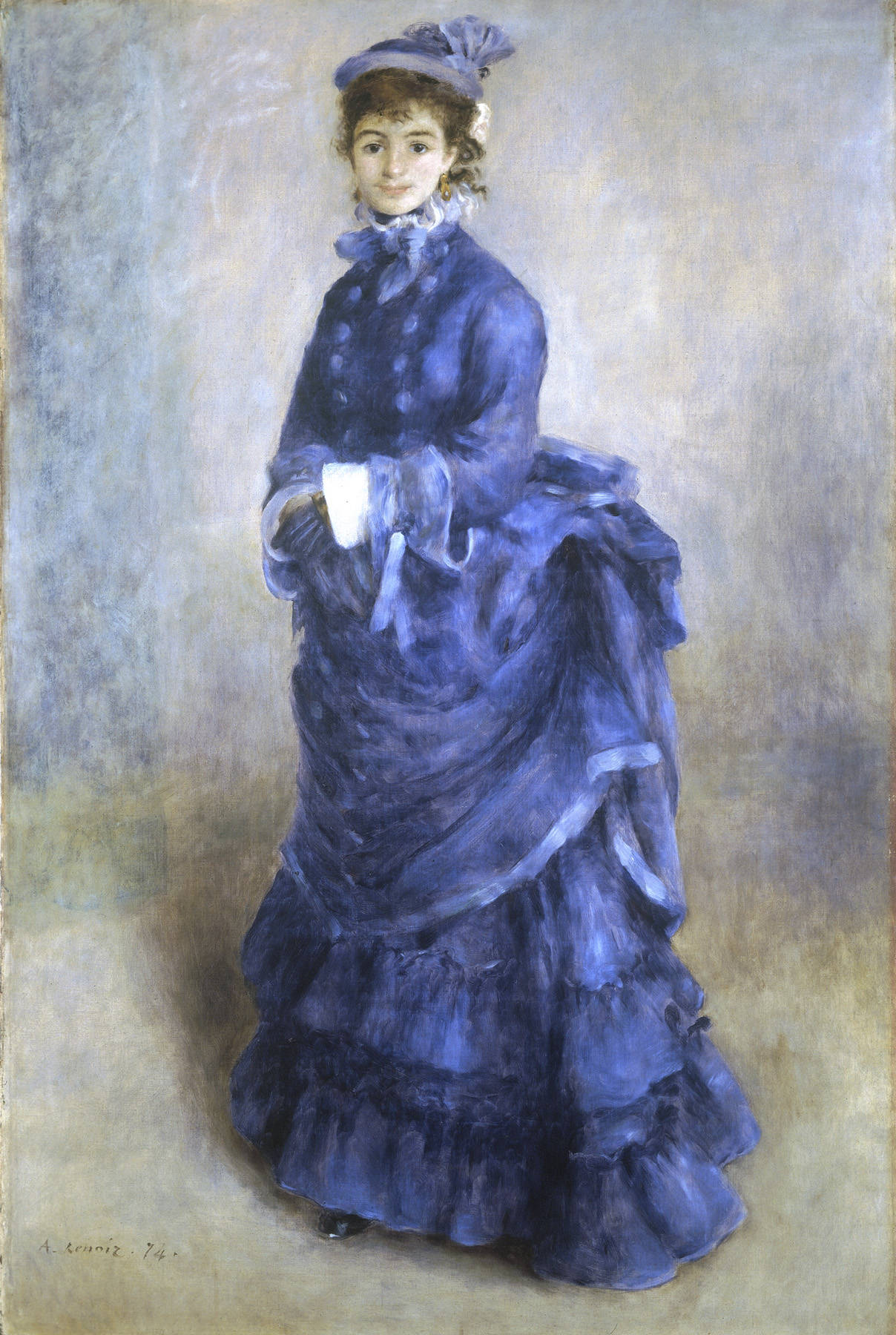 LA PARISIENNE - Pierre Auguste Renoir