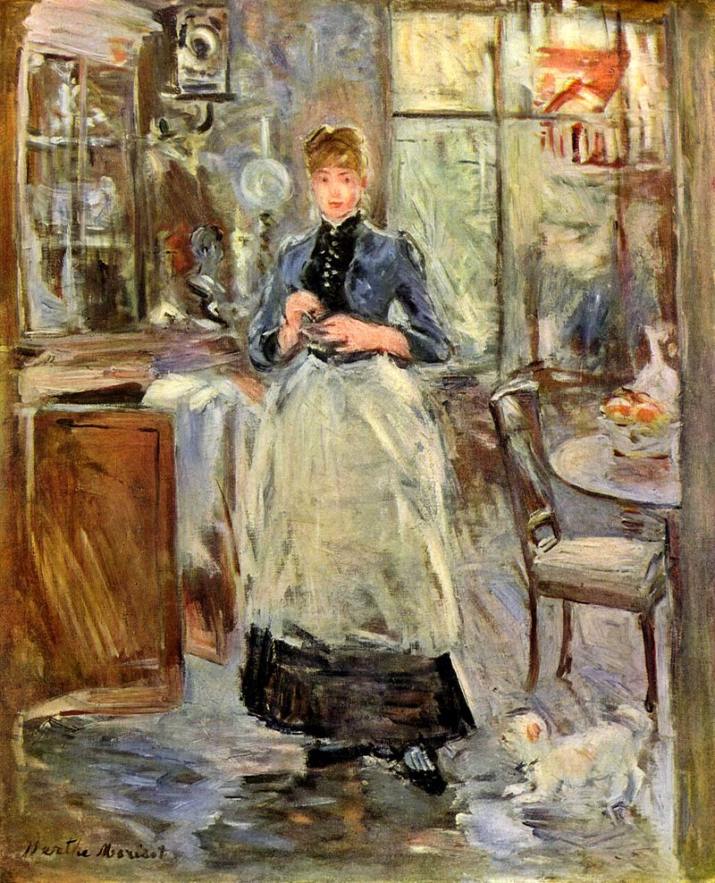 EN EL COMEDOR - Berthe Morisot