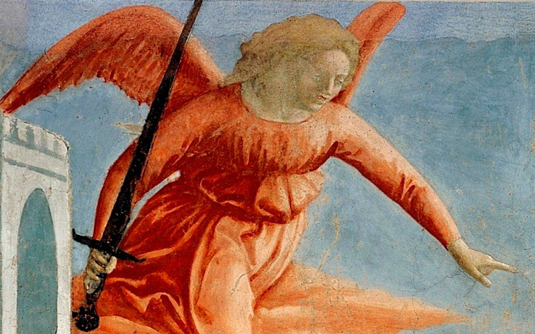 Angel con espada