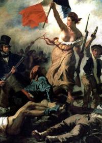 LA LIBERTAD DE LAS BARRICADAS, de Ferdinand Delacroix
