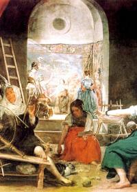LAS HILANDERAS - Diego de Velázquez