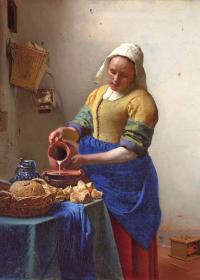 LA LECHERA - Johannes Vermeer