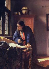 EL GEÓGRAFO - Johannes Vermeer
