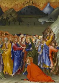 LA RESURRECCIÓN DE LÁZARO - Giovanni di Paolo
